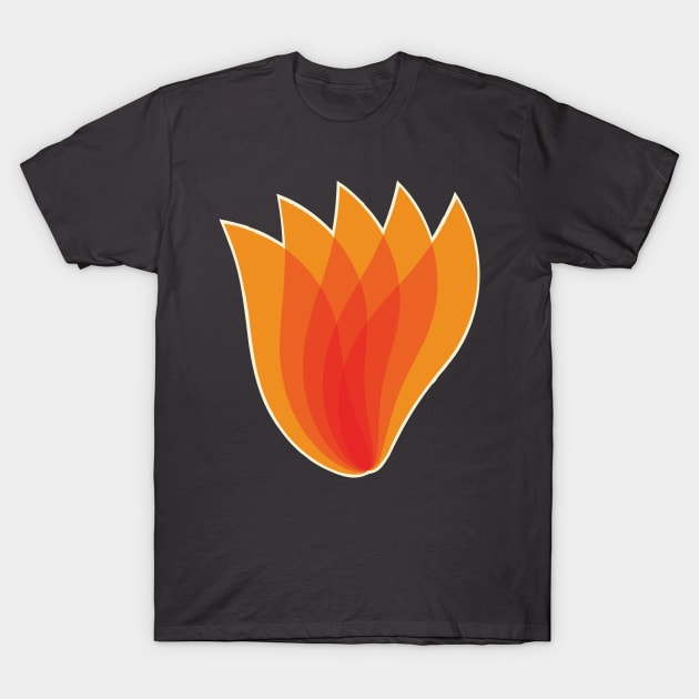 Flame T-Shirt by Sean-Chinery